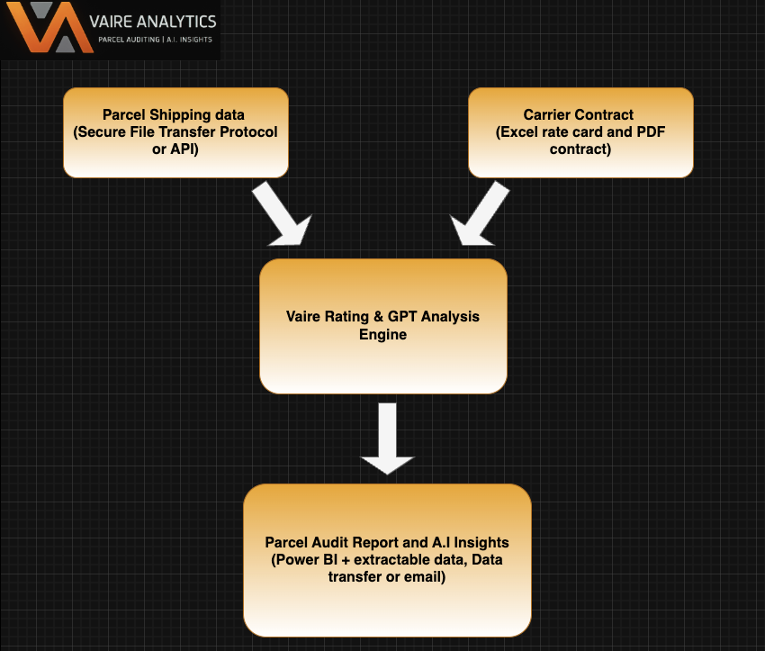 Parcel Audit Flowchart